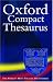 The Oxford Compact Thesaurus (Hardcover) by Maurice Waite