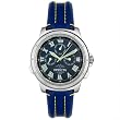 Invicta 3001 Invicta Mens II Collection Multi-function Blue Leather Watch 3001