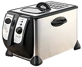 Euro-Pro Cool Touch Stainless Steel Professional Deep Fryer