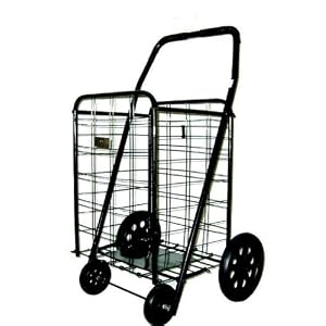 American Trading House, Inc. H1001XL-Heavy Duty Shopping Cart in Black by American Trading