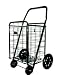 American Trading House, Inc. H1001XL-Heavy Duty Shopping Cart in Black