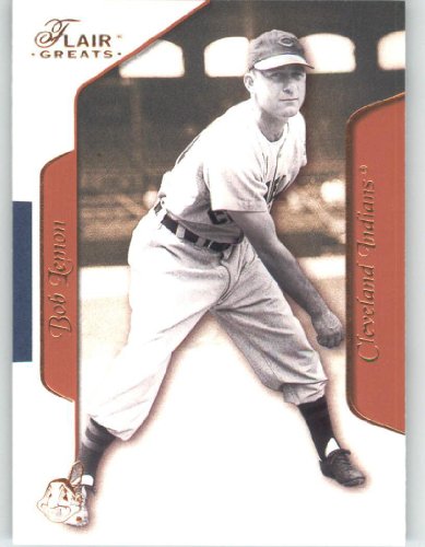 2003 Flair Greats #21 Bob Lemon - Cleveland Indians (Baseball Cards)