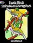 Exotic Birds Stained Glass Coloring Book (Dover Nature Stained Glass Coloring Book)