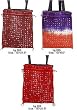 Cotton Beaded and Embroidered Bags 3 Pieces Set Drawstring Closure Top Women Handcrafted Casual Accessoriers (gmbg023)