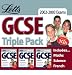 Letts GCSE 2002-2003 Exams Triple Pack: Maths, Science, French