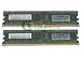 HP 345112-551 1GB 2x 512MB Samsung PC2-3200 400MHZ DDR2 ECC - M393T6553BG0-CCC