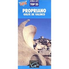 Carte de randonn�e : Propriano - Golfe de Valinco