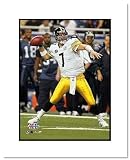 Ben Roethlisberger Pittsburgh Steelers NFL Double Matted 8x10 Photograph Super Bowl XL Passing