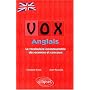 VOX Anglais : Le vocabulaire incontournable des examens et concours