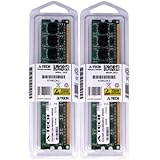 2GB kit (1GBx2) DDR2 PC2-5300 DESKTOP Memory Modules (240-pin DIMM, 667MHz) Genuine A-Tech Brand