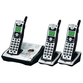 Click here to buy GE Cordless 5.8 GHz Digital 28031EE3 Phone with 3 Handsets, Caller ID and Digital... by General Electric.