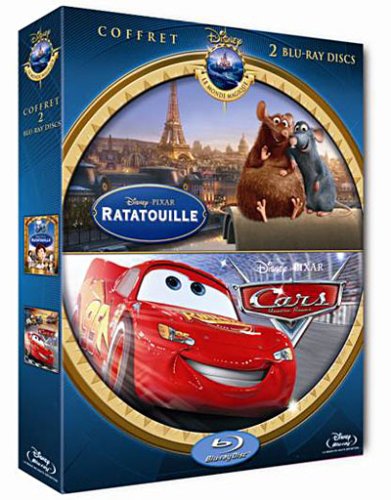Childrens Toyshop  DVD : Ratatouille + Cars : Quatre roues - Coffret 2 Blu-Ray [Blu-ray]