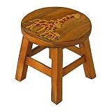 Handmade Giraffe Design Stool