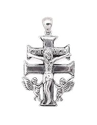 Sterling Silver Caravaca Cross