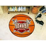 Troy State Trojans NCAA Basketball Round Floor Mat (29)