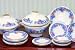 Miniature Dresden Blue Porcelain Dinner Set
