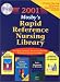 Book Mosby's 2001 Rapid Reference Nursing Library (CD-ROM for Windows)