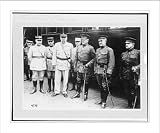Historic Print (S): Pershing at his arrival at the Paris railroad station