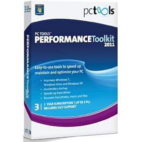 PC Tools Performance Toolkit 2011, 3 Computers, 1 Year Subscription (PC)