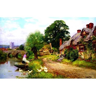A Summer Idyll 1000pc Jigsaw Puzzle by Henry John Yeend King