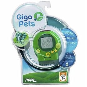 Giga Pets - Hand Held Game: Dragon Lizard by Hasbro