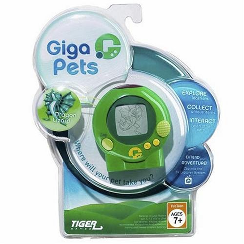 Childrens Toyshop  Toys : Giga Pets - Hand Held Game: Dragon Lizard