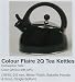 Kitchen & Housewares : Gibson Black 18/10 Stainless Steel Whistling Tea Kettle Teakettle