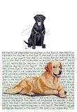 Labrador (Black) Glass Cutting Board