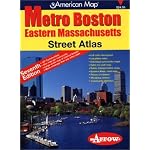 Metro Boston, Eastern Massachusetts, Street Atlas (Metro Boston Eastern Masschusetts Street Atlas)(7th Edition) book cover