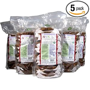 Paw Naturaw Diet Grass Fed Organic Bison Patties in Plastic Bag (Pack of 5)