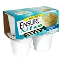 Ensure Pudding, Homemade Vanilla, 4-Ounce Cups in 4-Count Packages (Pack of 12)