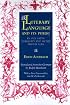 Literary Language and Its Public in Late Latin Antiquity and in the Middle Ages
