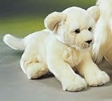 Plush White Lion Cub 12