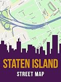 Staten Island New York City Street Map Catalan