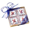 USPS Teddy Bear Stamps White Chocolate Half Grahams - Box of 8