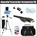 Essential Accessory Kit For Toshiba Camileo H30 X100 HD Camcorder Includes 50" Tripod + Deluxe Case + Mini HDMI Cable + Lens Cleaning Kit + Screen Protectors + More