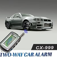 Carvox CX-999 two-way Auto Motor Alarm with remote engine starter