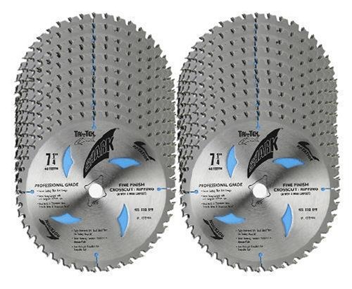 Shark Pro-series (20 Pack) 7-1/4 inch 24 Teeth Carbide 5/8 arbor hole DKO Thin Kerf ATB Circular Saw Blade
