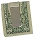 MARSHAL Dollar Sign Design Stainless Steel Money Clip