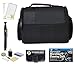 Multi Compartment Compact Camera Bag Case + Accessories Bundle for DSLR, Coolpix, Powershot, Mirrorless, Compact Cameras and Lenses