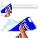 IMDEN Donald Trump 2016 Thin Soft TPU / Hard Back PC Crystal Clear Slim Edge Cover Case for iPhone 6/iphone 6s(Blue/White)