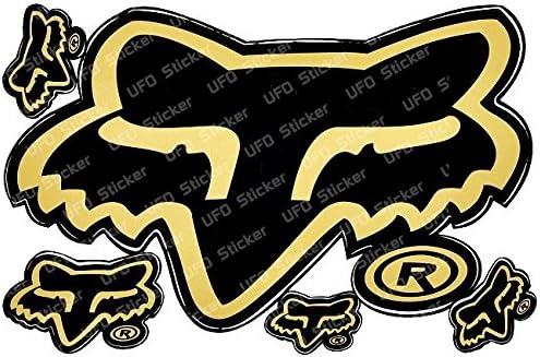 1 Atv Bike Car Moto Automotive RC Dunlop Honda Showa racing decing decal sticker FH006