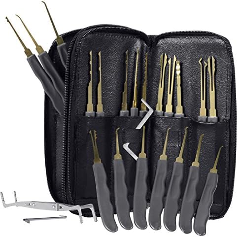 Cocoking Lock Quick Openers for Automobile Lock Door 24 Package of Titanium Coating