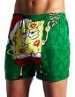 Briefly Stated Men's Spongebob X-Mas Mistletoe Knit Boxer