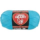Red Heart E728.2515 Soft Yarn, Turquoise