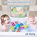Ah Baby Bathtub Letters and Numbers with Mesh Bath Toy Organizer