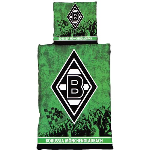 Borussia Mönchengladbach Biber Bettwäsche 'Fans' Borussia Mönchengladbach Biber Bettwäsche 'Fans'