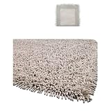 Premium Ultimate Cotton Shag Rug 3 x 5 (BEIGE)