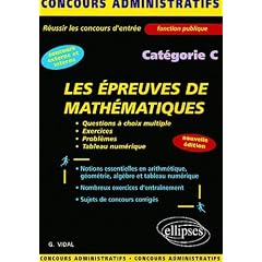 Les �preuves de math�matiques cat�gorie C