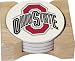 NCAA Ohio State Buckeyes Set of 4 Round Stone Coasters